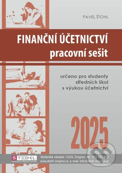 Finanční účetnictví - pracovní sešit 2025 - Pavel Štohl