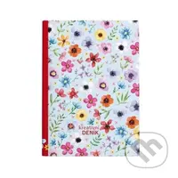 Kreativní deník B6 Lamino Kvítky