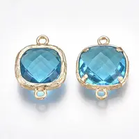 Transparent Glass Links connectors