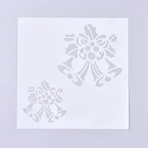 Christmas Theme Plastic Painting Stencils