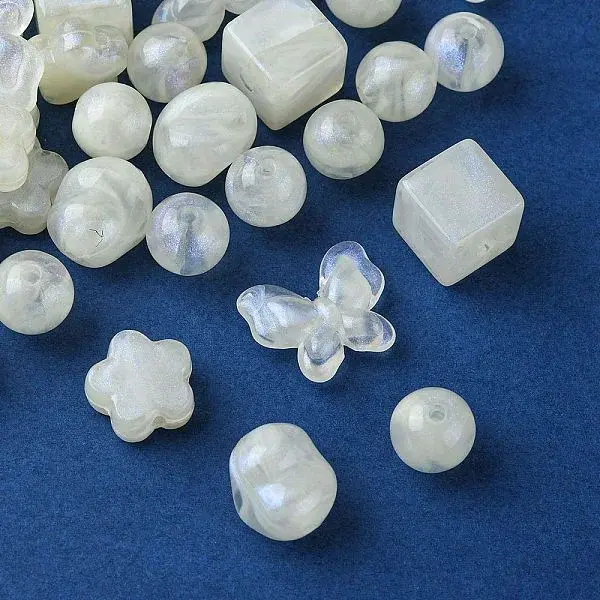 Opaque Acrylic Beads
