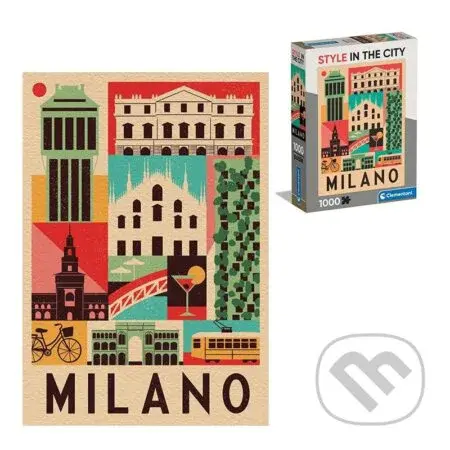 Puzzle Style in the City: Milán - puzzle z kategorie Města a stavby
