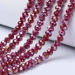 Electroplate Glass Beads Strands