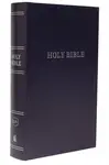 KJV, Pew Bible, Large Print, Hardcover, Blue, Red Letter, Comfort Print - Thomas Nelson