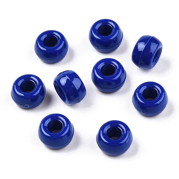 Opaque Plastic Beads
