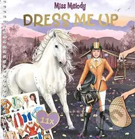 Kreatívny zošit Miss Melody - Obleč ma