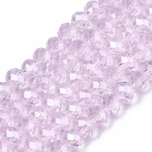 Electroplate Glass Beads Strands