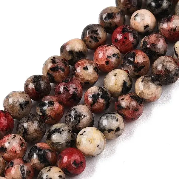 Dyed Natural White Jade Beads Strands