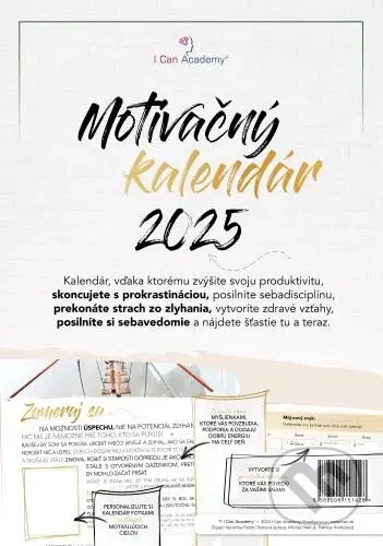 Motivačný kalendár od I Can Academy 2025