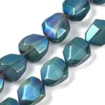 Electroplate Glass Beads Strands