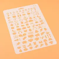 Plastic Reusable Drawing Painting Stencils Templates