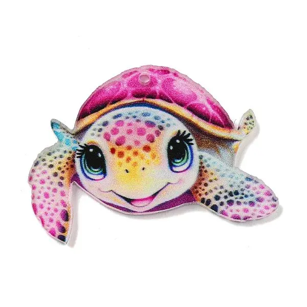 Animal Theme Double-sided Printed Acrylic Pendants