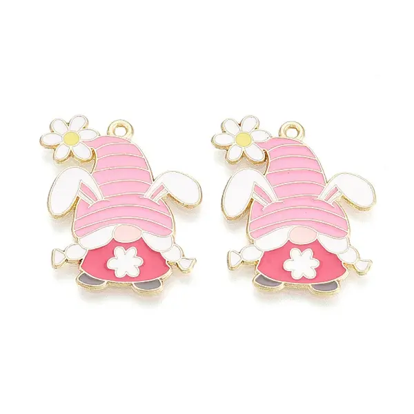 Alloy and Enamel Pendants