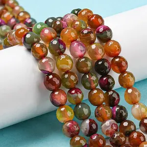 Natural Agate Beads Strands