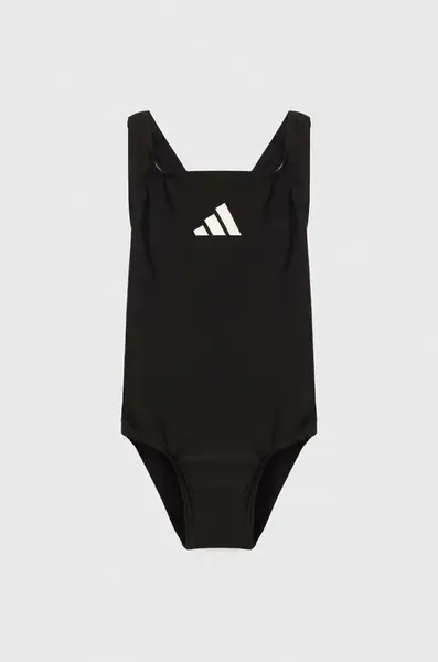 Jednodielne detské plavky adidas Performance 3 BARS SOL ST