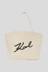 Bavlnená taška Karl Lagerfeld K/SIGNATURE