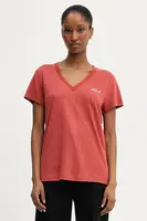 Ľanové tričko Karl Lagerfeld