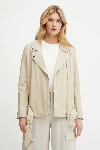 Kožená bunda Armani Exchange