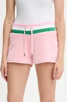 Šortky Juicy Couture VELOUR STRIPE BOOTY SHORT