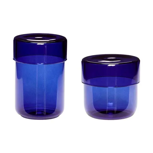 Nádoba s vekom Hübsch Pop 2-pak