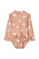 Jednodielne plavky pre bábätká Liewood Sille Baby Printed Swimsuit