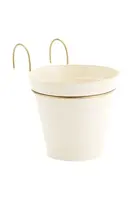 Obal na kvetináč s rukoväťou Madam Stoltz 21 x 19 cm