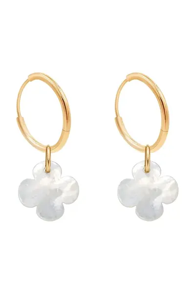 Pozlátené náušnice Lilou