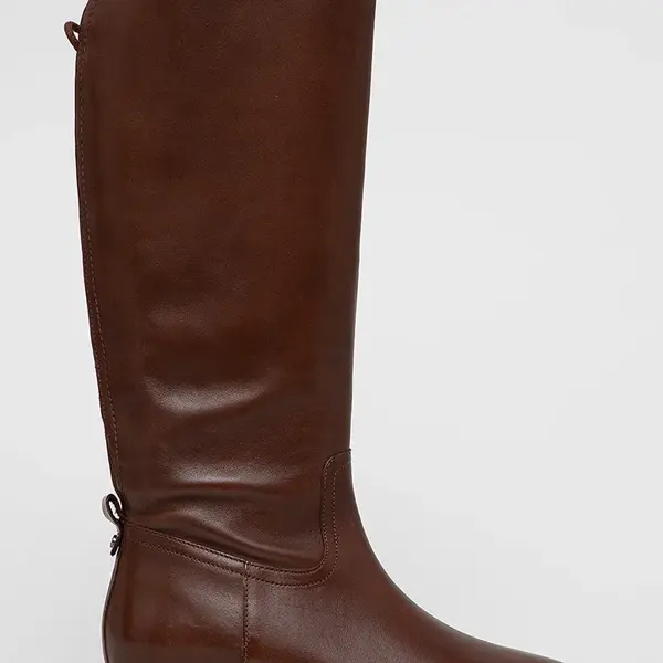 Geox - Kožené čižmy D FELICITY