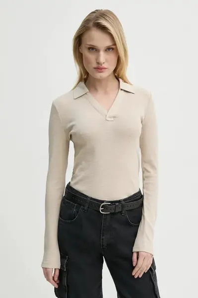 Bavlnené tričko s dlhým rukávom G-Star