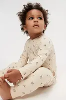 Bavlnené dupačky pre bábätká Liewood Birk Printed Pyjamas Jumpsuit