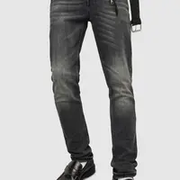 Rifle AllSaints pánske, čierna farba