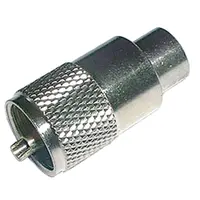 Konektor UHF (PL) kabel 10mm (RG8,213) samořez.-twist on