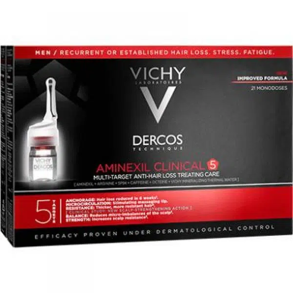 VICHY Dercos Aminexil Clinical 5 muži 21 x 6 ml