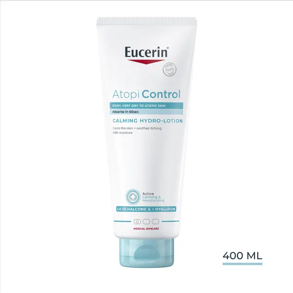 EUCERIN AtopiControl Zklidňující krémový gel 400 ml