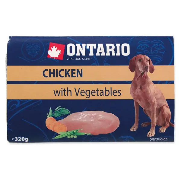 ONTARIO Vanička kuřecí se zeleninou 320 g