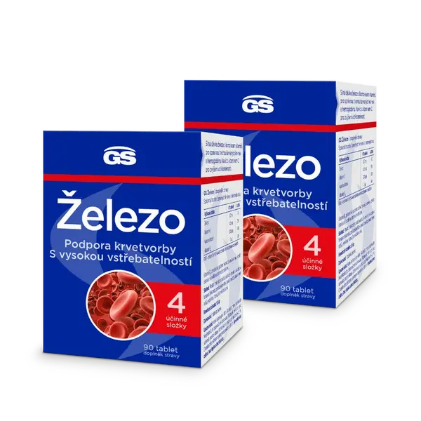 GS Železo, 180 tablet