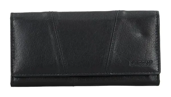 Dámská kožená peněženka Lagen PWL-388 Black