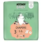 MOOMIN BABY 3 Eko pleny midi 5–8 kg 48 ks