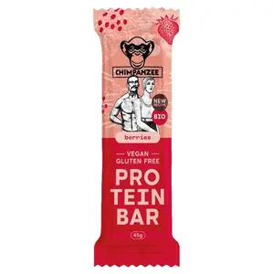 CHIMPANZEE Protein bar berries BIO 45 g