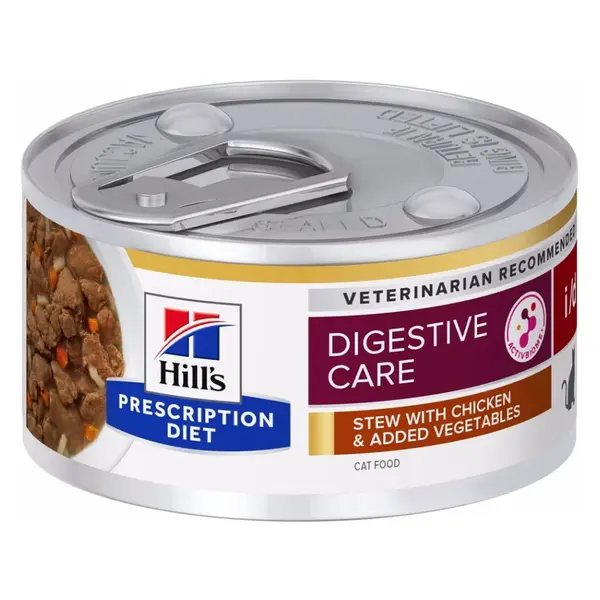 HILL'S Prescription Diet i/d kuře a zelenina konzerva pro kočky 82 g
