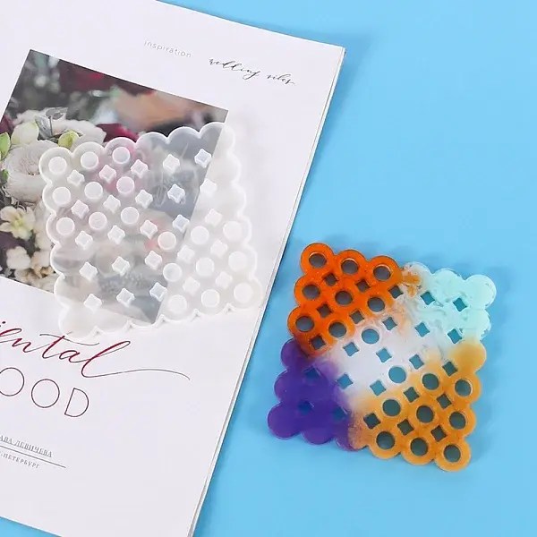 Square Silicone Cup Mat Molds