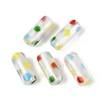 Handmade Foil Glass Lampwork Beads