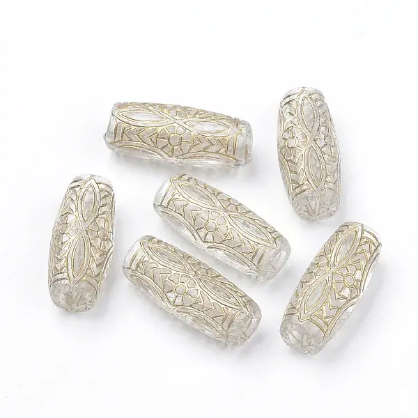 Plating Transparent Acrylic Beads