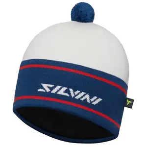 Unisex zimní čepice silvini agordo šedá/modrá s/m