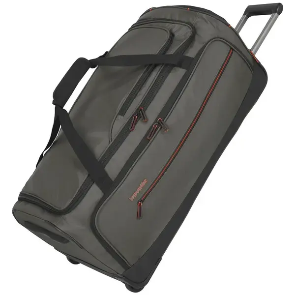 Cestovní taška na kolečkách Travelite Crosslite 5.0 Wheeled Duffle L Dark Olive