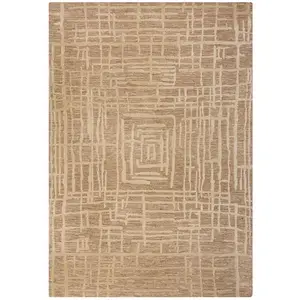 Flair Rugs TKANÝ KOBEREC, 120/170 cm béžová