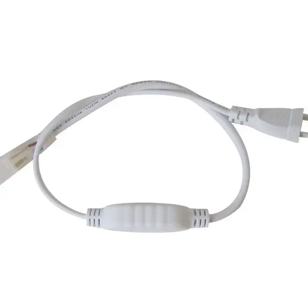Flexo šňůra PVC pro LED pásek 5050, 230V, 10m