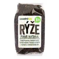 COUNTRY LIFE Rýže černá natural 500 g BIO