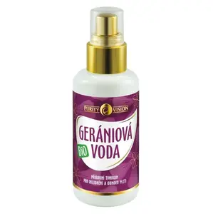 PURITY VISION Geranium voda BIO 100 ml
