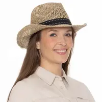 Bushman Pánský a dámský klobouk Seagrass II, béžový 57